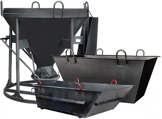 Бадьи и тара для бетона и растворов